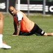 Trening nowego piłkarza Legii