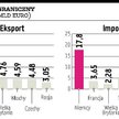 Nadwyżki w handlu z dużymi krajami UE