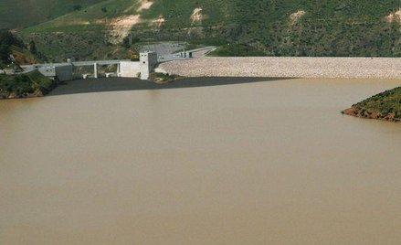 Jezioro Moulay Abdellah w Maroku. Zaginiony szejk był młodszym bratem Bin Zayed al-Nahayan władcy Ab