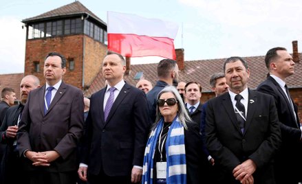 Andrzej Duda w Auschwitz