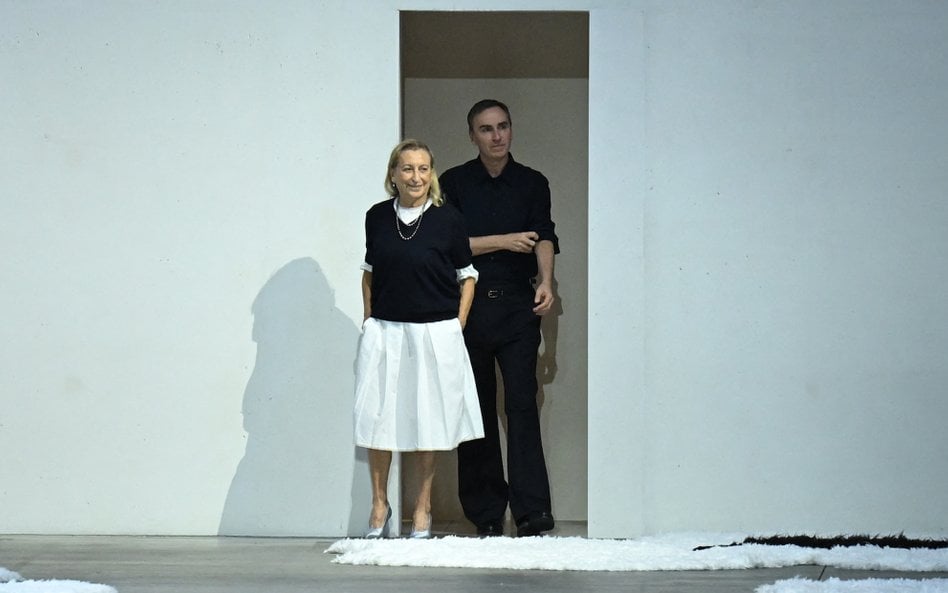Miuccia Prada rozbudowuje firmę, którą założył jej dziadek, Mario Prada.