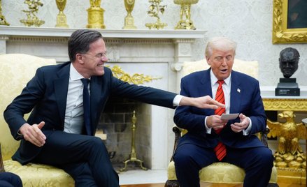 Mark Rutte był gościem Donalda Trumpa w Białym Domu w marcu 2025