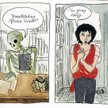 Komiks Kiedy Dawid stracił głos