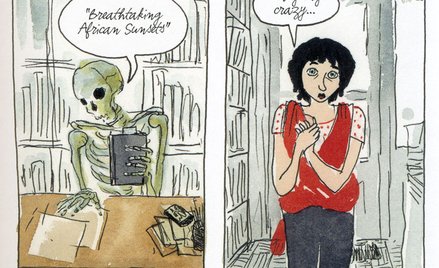 Komiks Kiedy Dawid stracił głos