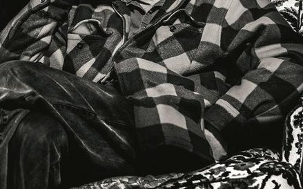 Michel Houellebecq na zdjęciu Barbary d'Allesandori