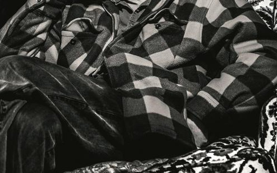 Michel Houellebecq na zdjęciu Barbary d'Allesandori