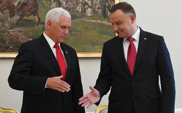 Stosunki między USA i Polską nigdy nie były tak dobre jak teraz – powtarzał kilkakrotnie Mike Pence