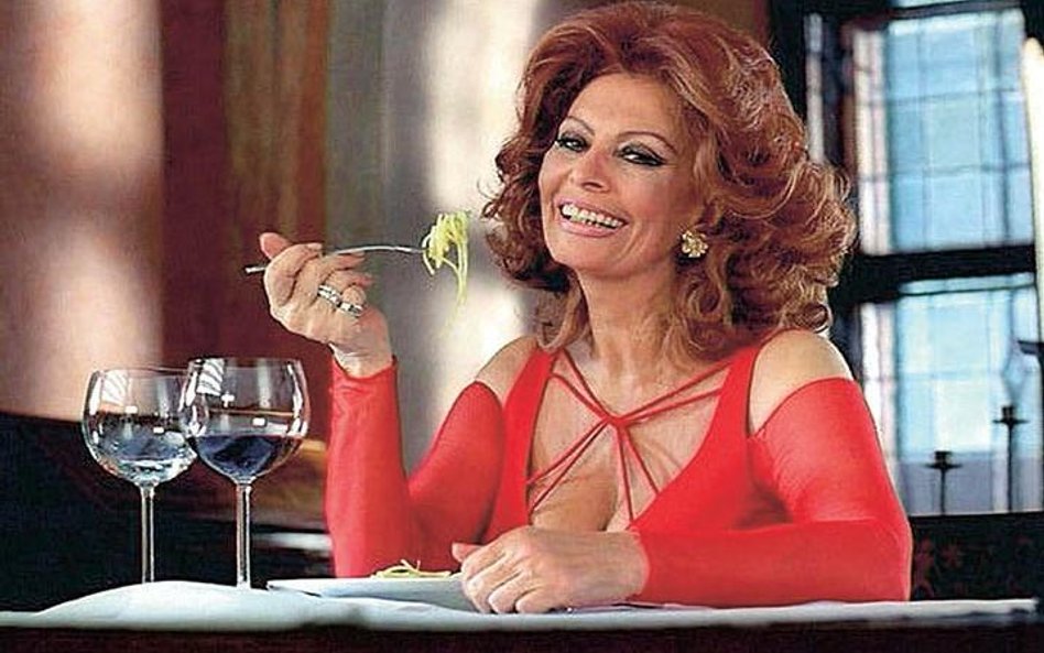 Sophia Loren zachęcała Polaków do kupowania makaronu