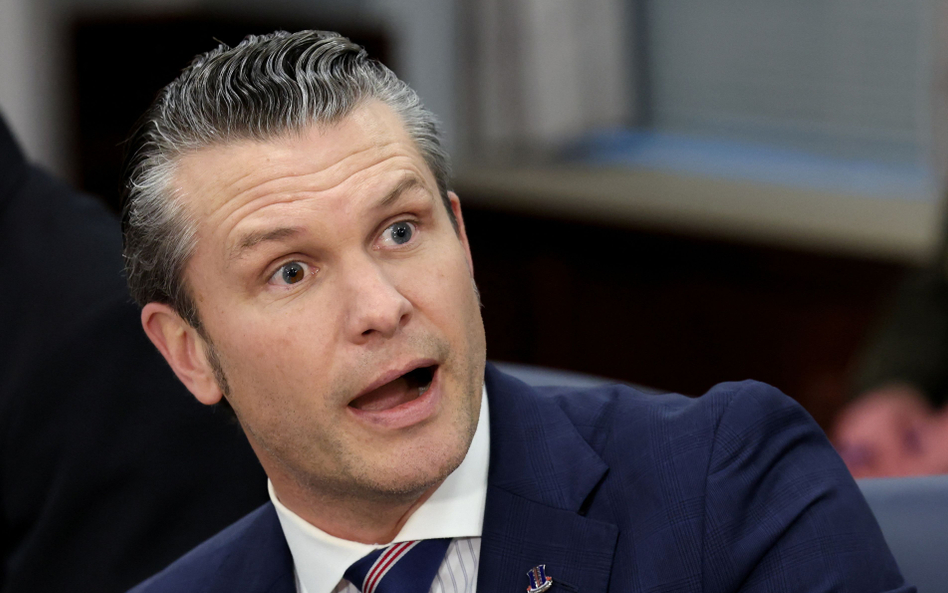 Sekretarz obrony USA Pete Hegseth