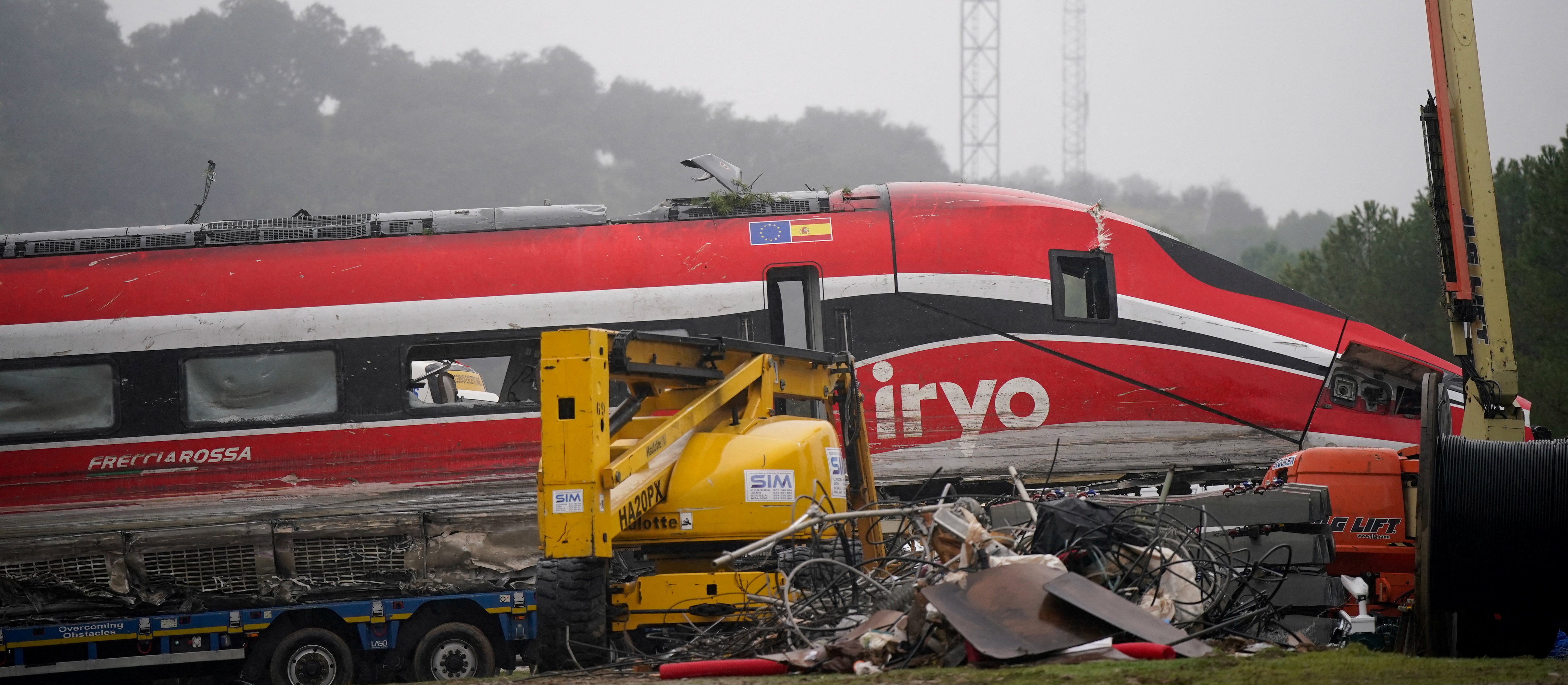 „Miałem awarię”. Tuż po tragicznej katastrofie w Hiszpanii maszynista dzwonił do dyspozytora