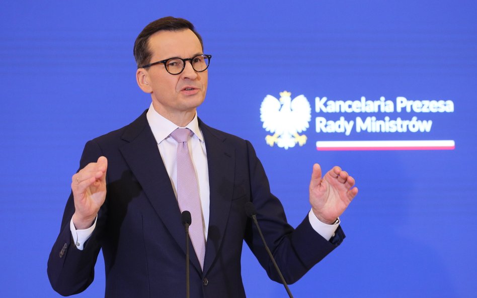 Premier Mateusz Morawiecki