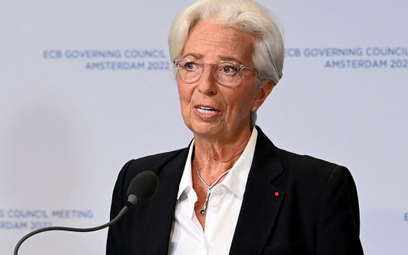 Christine Lagarde, szefowa EBC.