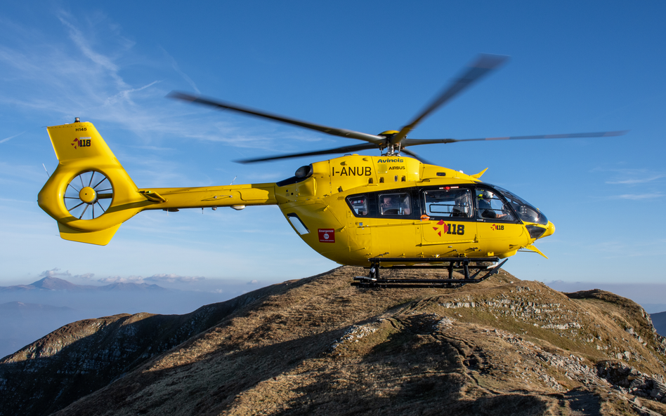 Śmigłowiec H145 to dziś jeden z najpopularniejszych śmigłowców ratowniczych na świecie.