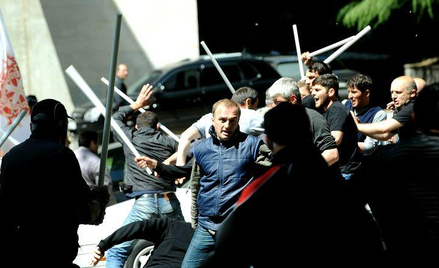 Demonstrację rozbiła policja. Do aresztu trafiło 11 osób.