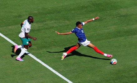 Kylian Mbappe w akcji