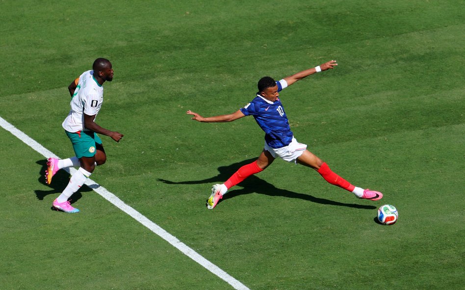 Kylian Mbappe w akcji