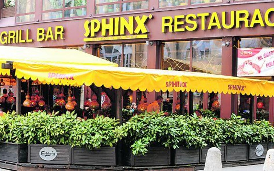 Giełdowa spółka ma w portfelu restauracje trzech marek: Sphinx, Polskie Jadło i Wook.