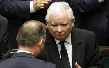 Prezes PiS Jarosław Kaczyński przyjechał do Pałacu Prezydenckiego