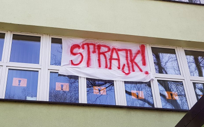 Strajk nauczycieli w Polsce w 2019 roku.