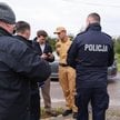 Pożar udało się szybko opanować. Na zdjęciu: oficer Prasowy Komendanta Powiatowego Państwowej Straży
