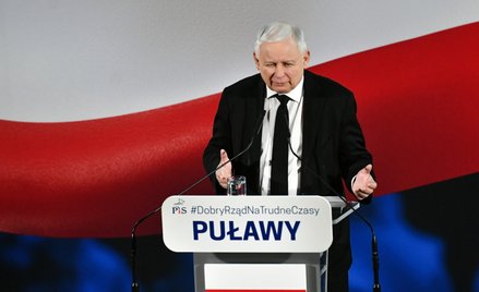 Prezes Prawa i Sprawiedliwości Jarosław Kaczyński