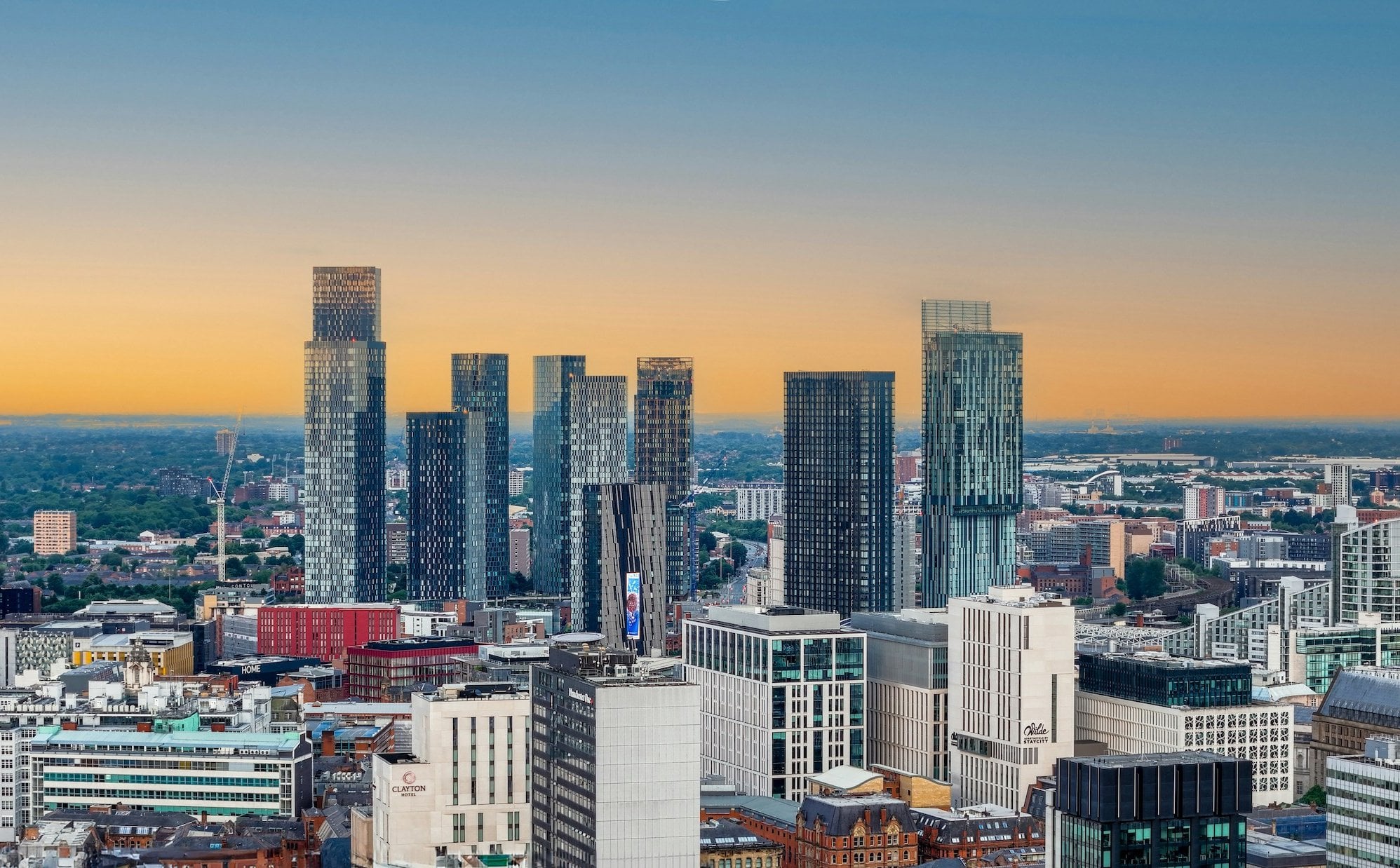 A fresh  Manhattan is increasing  in Europe. Over 200 fresh  skyscrapers in a fewer  years