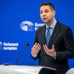 Europoseł PiS Patryk Jaki w Parlamencie Europejskim