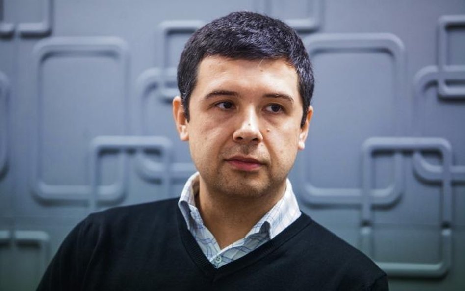 Marek Dziubiński, prezes Medicalgorithmics, które ma kapitalizację 0,8 mld zł.