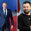 Donald Tusk i Wołodymyr Zełenski