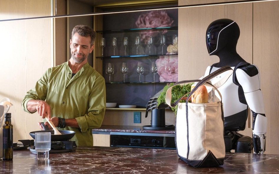 Tysiące ludzi pomagają w trenowaniu robotów. Cel: Pomocne humanoidy w fabrykach i domach. Na zdjęciu