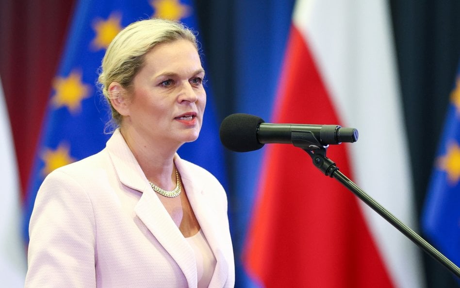 Minister edukacji narodowej Barbara Nowacka