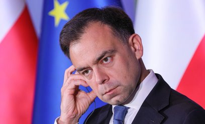 Minister finansów i gospodarki Andrzej Domański
