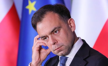 Minister finansów i gospodarki Andrzej Domański