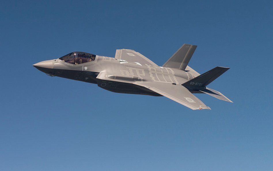 Japoński F-35 Lightning II w locie testowym. Fot./Lockheed Martin.