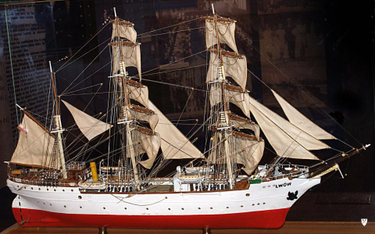 Model statku Lwów w Muzeum Wisły - CC BY-SA 4.0