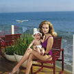 Daryl Hannah with unidentified baby, Los Angeles 1984