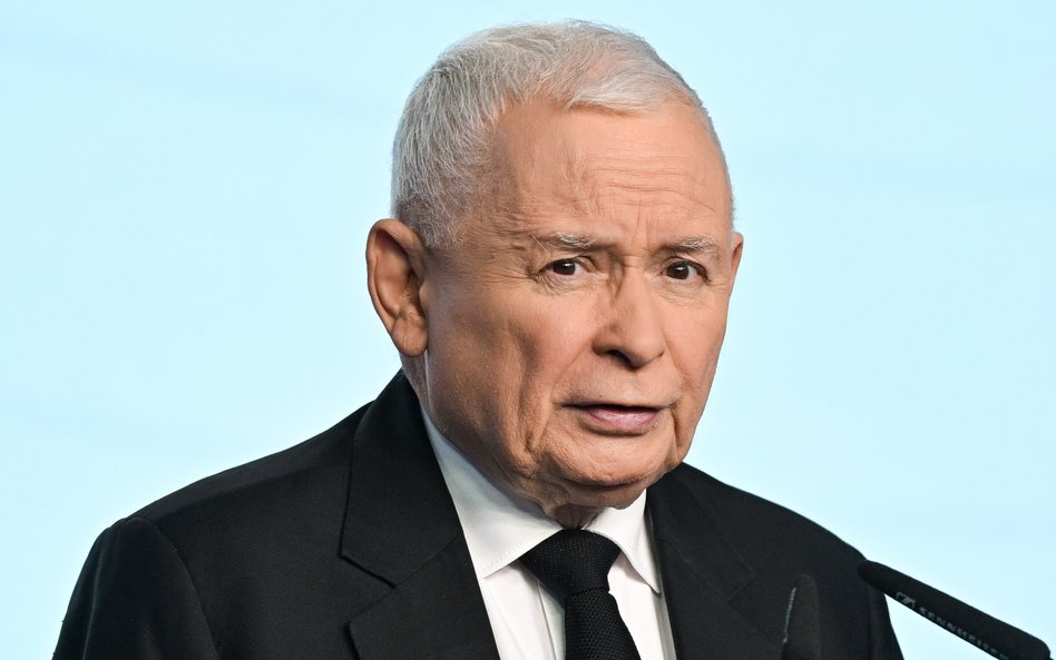 Prezes PiS Jarosław Kaczyński