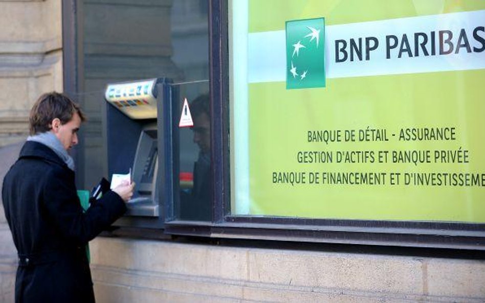 Notowania BNP Paribas, największego francuskiego banku, poszły dzisiaj w górę ponad 3 proc.