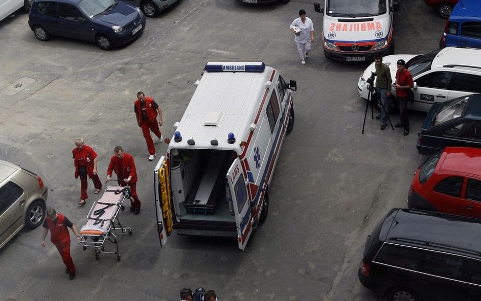 Warszawa: Nieznana substancja rozpylona w szpitalu