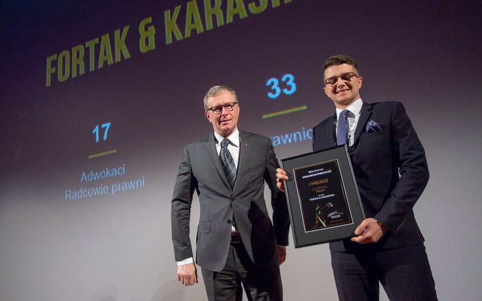 Bogusław Chrabota - redaktor naczelny "Rzeczpospolitej", przedstawiciel kancelarii Fortak & Karasińs