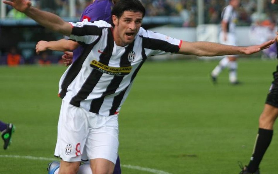 Vincenzo Iaquinta w barwach Juventusu Turyn (zdjęcie z 2007 r.)