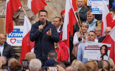 Rafał Trzaskowski przekonywał w czwartek w Legnicy do głosowania na KO