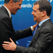 Obama i Miedwiediew podczas szczytu w Seulu