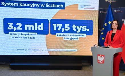 Za krytykę systemu kaucyjnego odpowiada kremlowska propaganda? Zaskakująca teza wiceminister klimatu