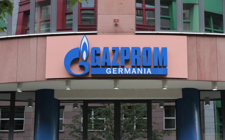 Gazprom zarobił w Niemczech rekordowo dużo w 2016 roku