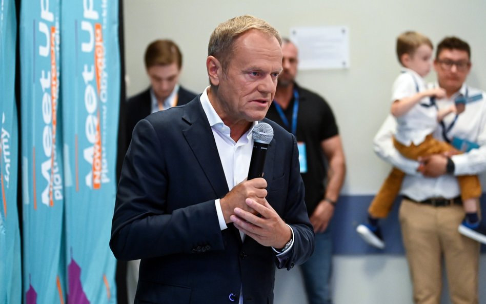 Donald Tusk pomysł pilotażowego programu przedstawił podczas spotkania z cyklu "Meet Up: Nowa Genera