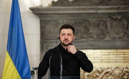 Prezydent Ukrainy Wołodymyr Zełenski