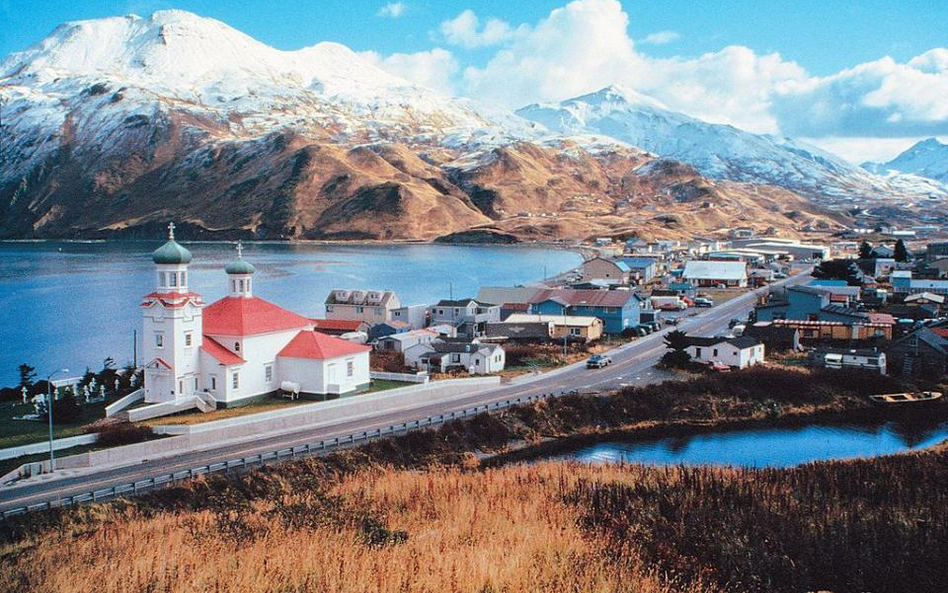 Unalaska, jedna z Wysp Aleuckich (Domena publiczna/Wanetta Ayers)