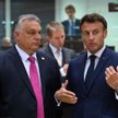 Premier Luksemburga Xavier Bettel, premier Węgier Viktor Orbán i prezydent Francji Emmanuel Macron