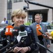 Angela Merkel, kanclerz Niemiec, na szczycie przywódców państw strefy euro w Brukseli